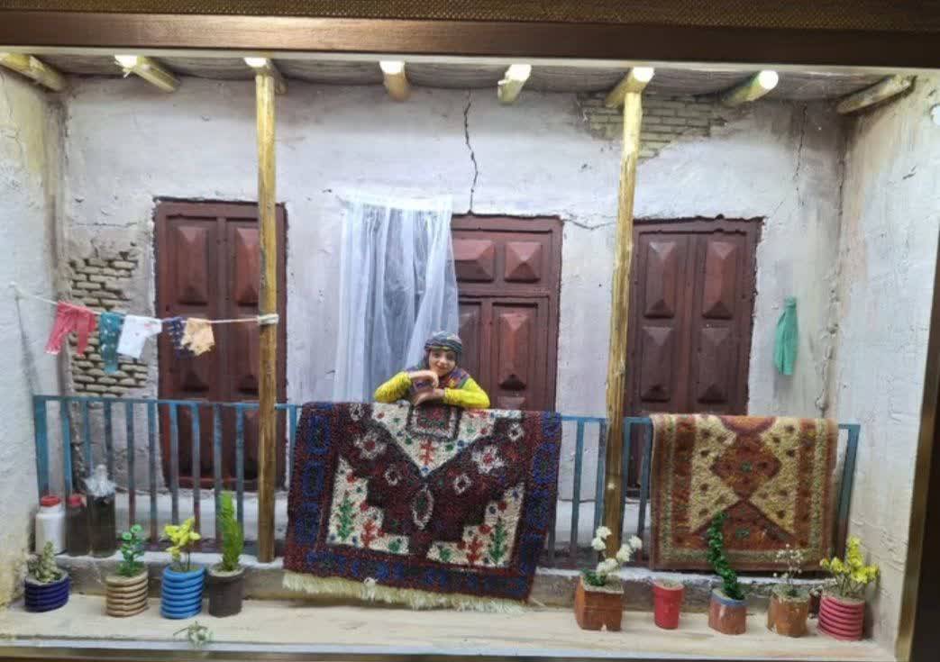 تابلو برجسته طرح روستایی (سایز کوچک)