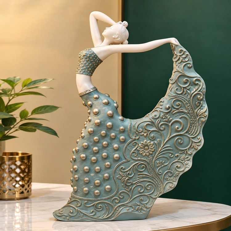مجسمه دکوری دختر رقصنده